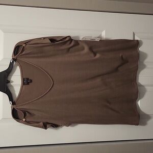 Worthington Cold Shoulder Top